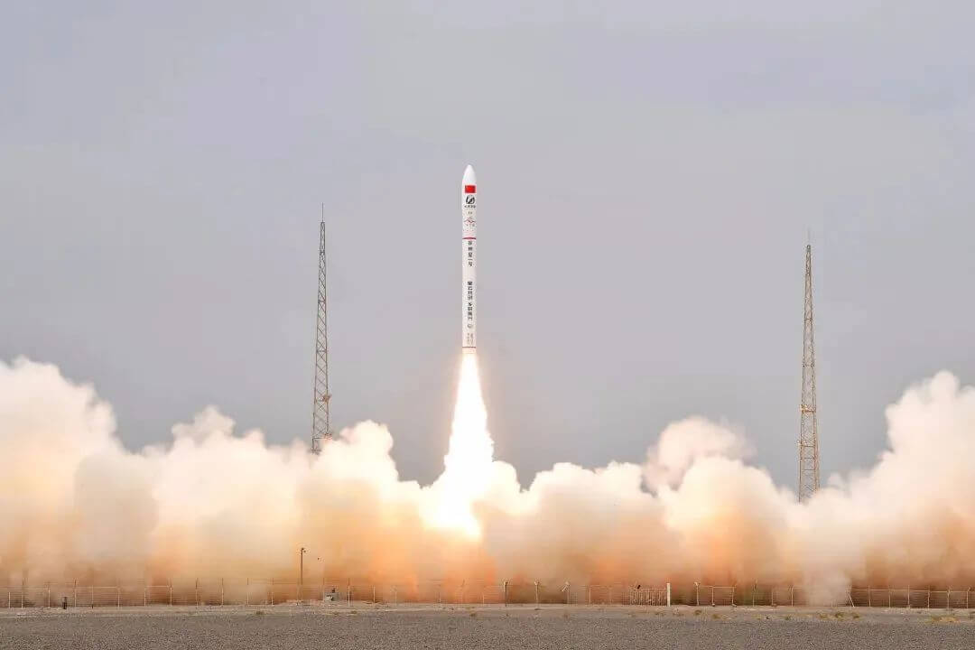 The successful launch of the Gu Shen Xing 1 Yao 8 carrier rocket