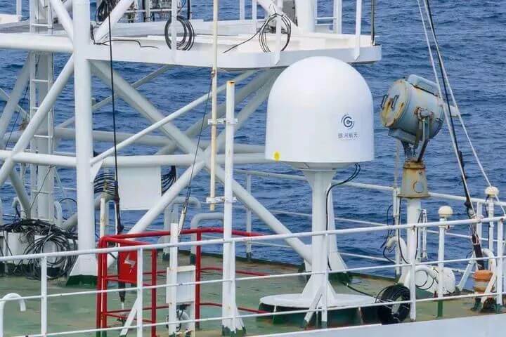 China's first low orbit broadband communication test constellation has completed its first offshore test