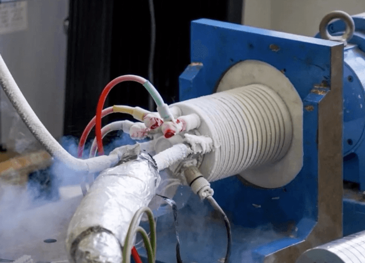 Rocket Pi completes the performance test of an 80kW level ultra-low temperature, high speed, and high power density motor