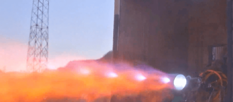The Starry Glory 100 ton Deep Variable Thrust Liquid Oxygen Methane Engine has successfully completed 6 start-up ignition tests!