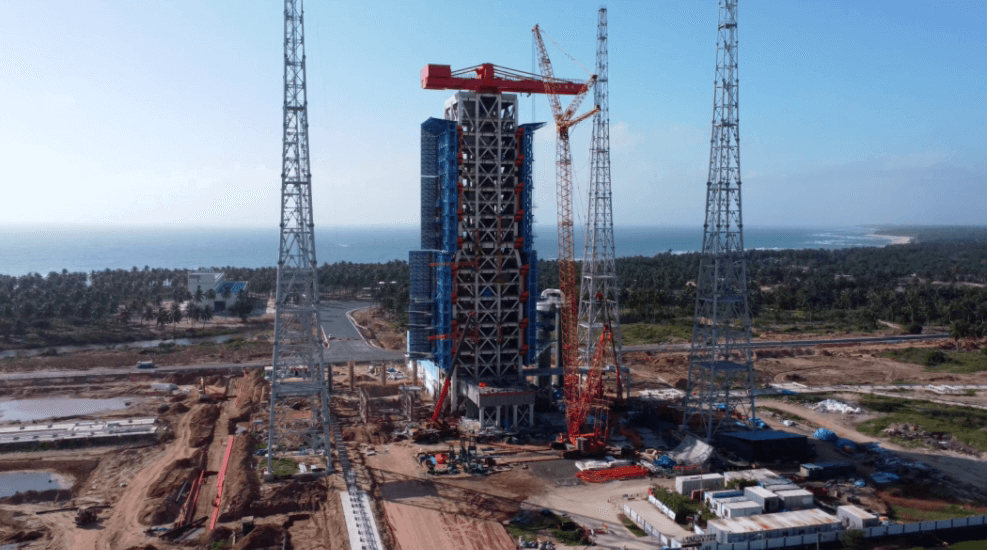 China's first commercial space launch site, Launch Station 1, has been officially completed