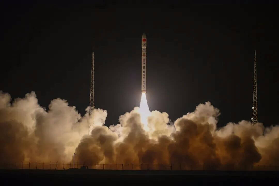 The successful launch of the Gu Shen Xing 1 Yao Jiu carrier rocket