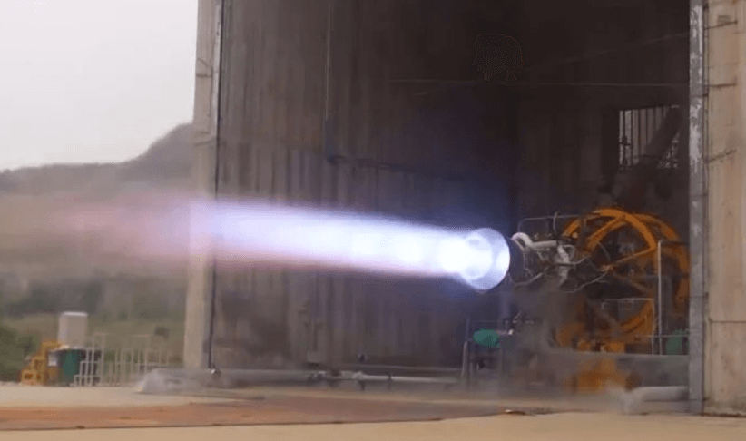 The first full system test of the Starry Glory Focus 2 variable thrust liquid oxygen methane engine has been successfully completed